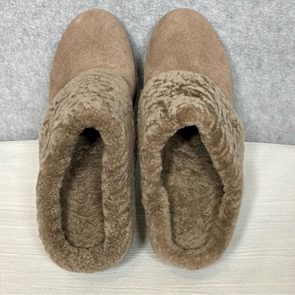 Antelope N08 Toppa Furry Slip-On Wedge/Clog-Taupe-Women Size EU 38, U.S. 7 - Picture 9 of 10